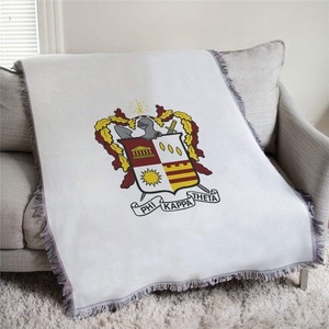 Phi Kappa Theta Full Color Crest Afghan Blanket Throw