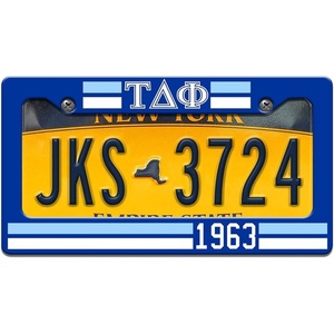 Tau Delta Phi Year License Plate Frame