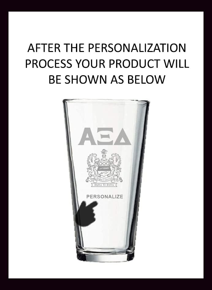 image:imageGreekgear Alpha Xi Delta Mixing Glass Transparent
