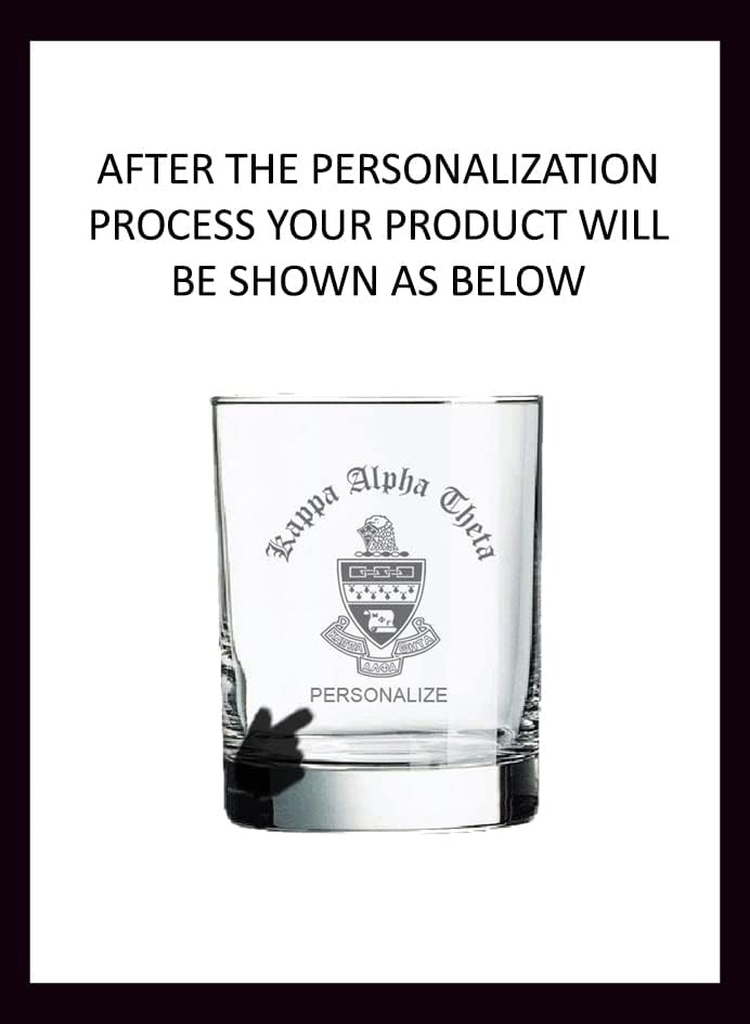 image:imageGreekgear Kappa Alpha Theta Old Style Glass Transparent