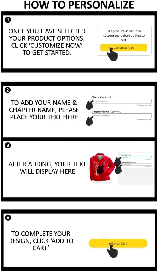 image:imageGreekgear Personalized Kappa Alpha Psi Crossing JacketRed