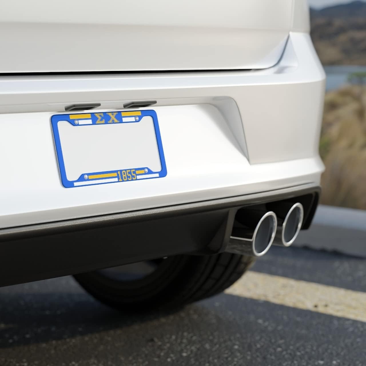 image:imageSigma Chi Year License Plate Frames