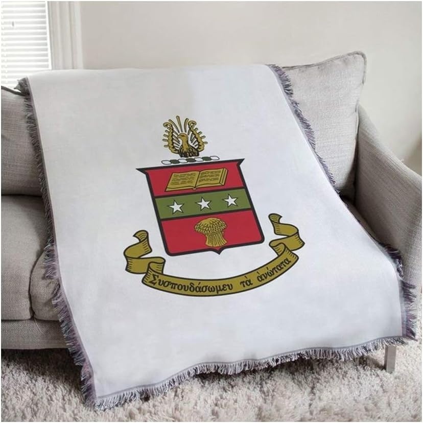 image:imageAlpha Chi Omega Full Color Crest Afghan Blanket Throw
