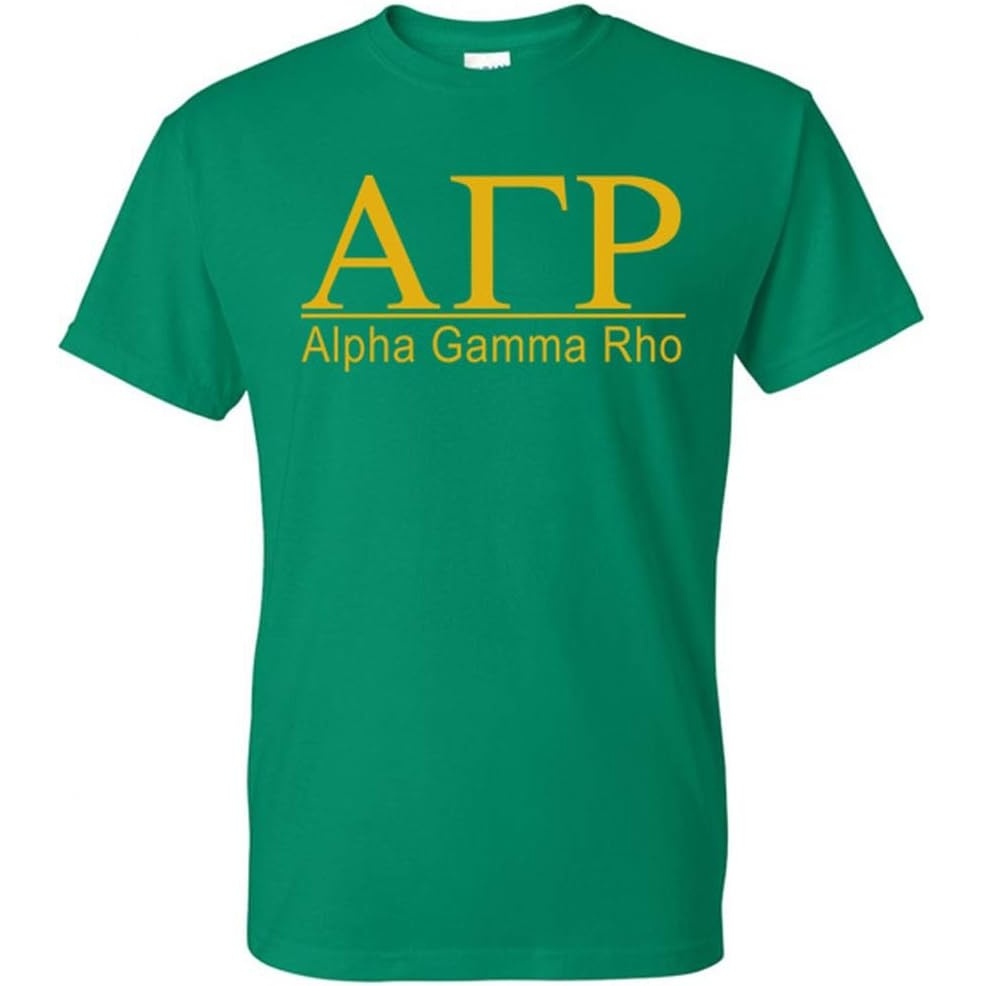 image:imageAlpha Gamma Rho Bar TeeKelly Green