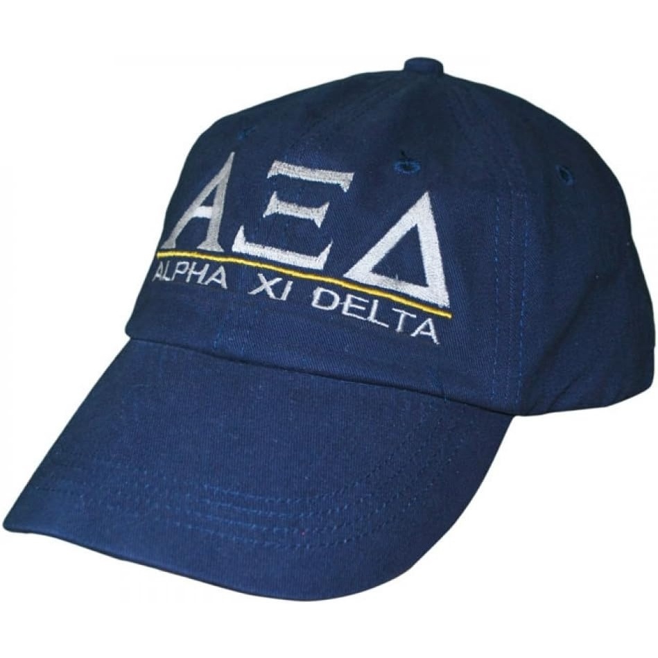 image:imageAlpha Xi Delta World Famous Line Hat Navy