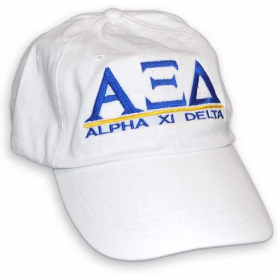 image:imageAlpha Xi Delta World Famous Line Hat White