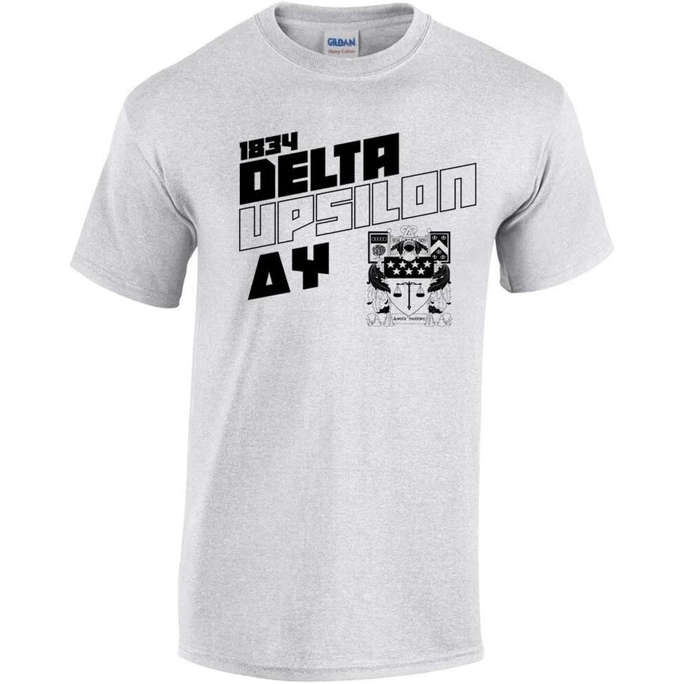 image:imageDelta Upsilon DU Upstanding TeeSports Grey