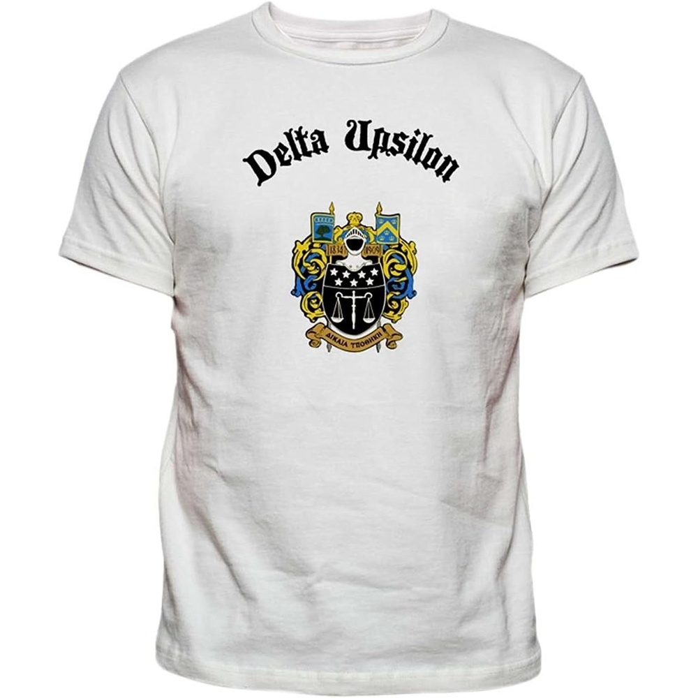 image:imageDelta Upsilon Du Vintage Crest TShirtWhite