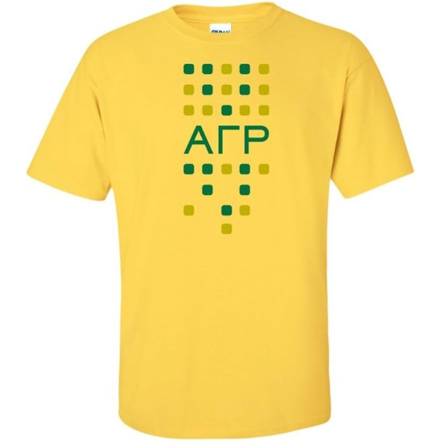 image:imageGreekgear Alpha Gamma Rho Logo Short Sleeve TeeGold
