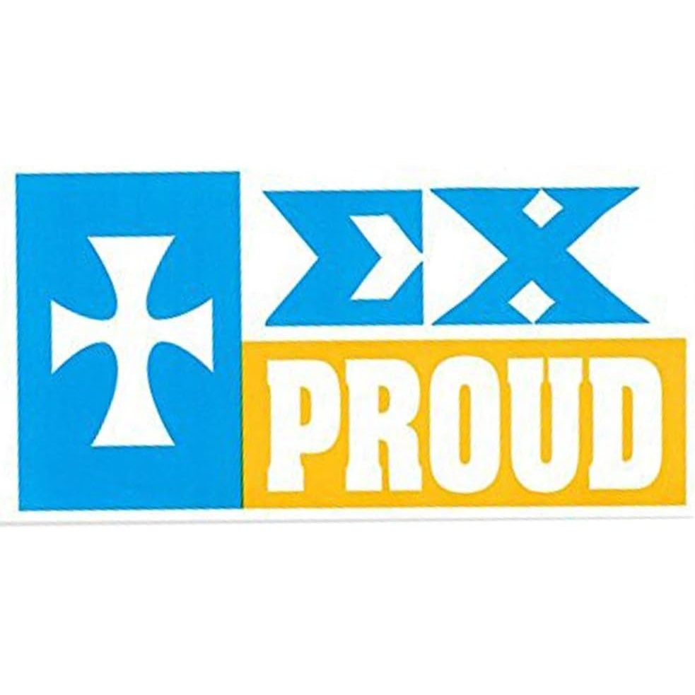 image:imageGreekgear Sigma Chi Proud Bumper Sticker