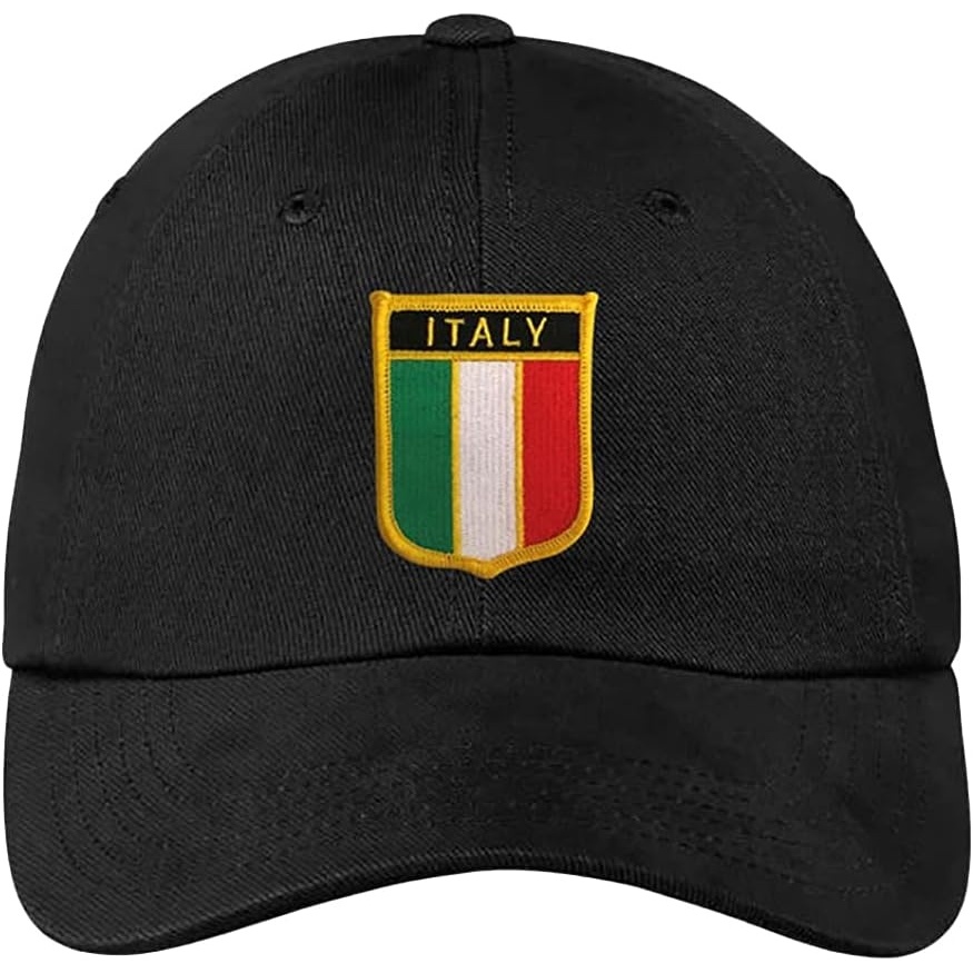 image:imageItalian Flag Patch HatBlack