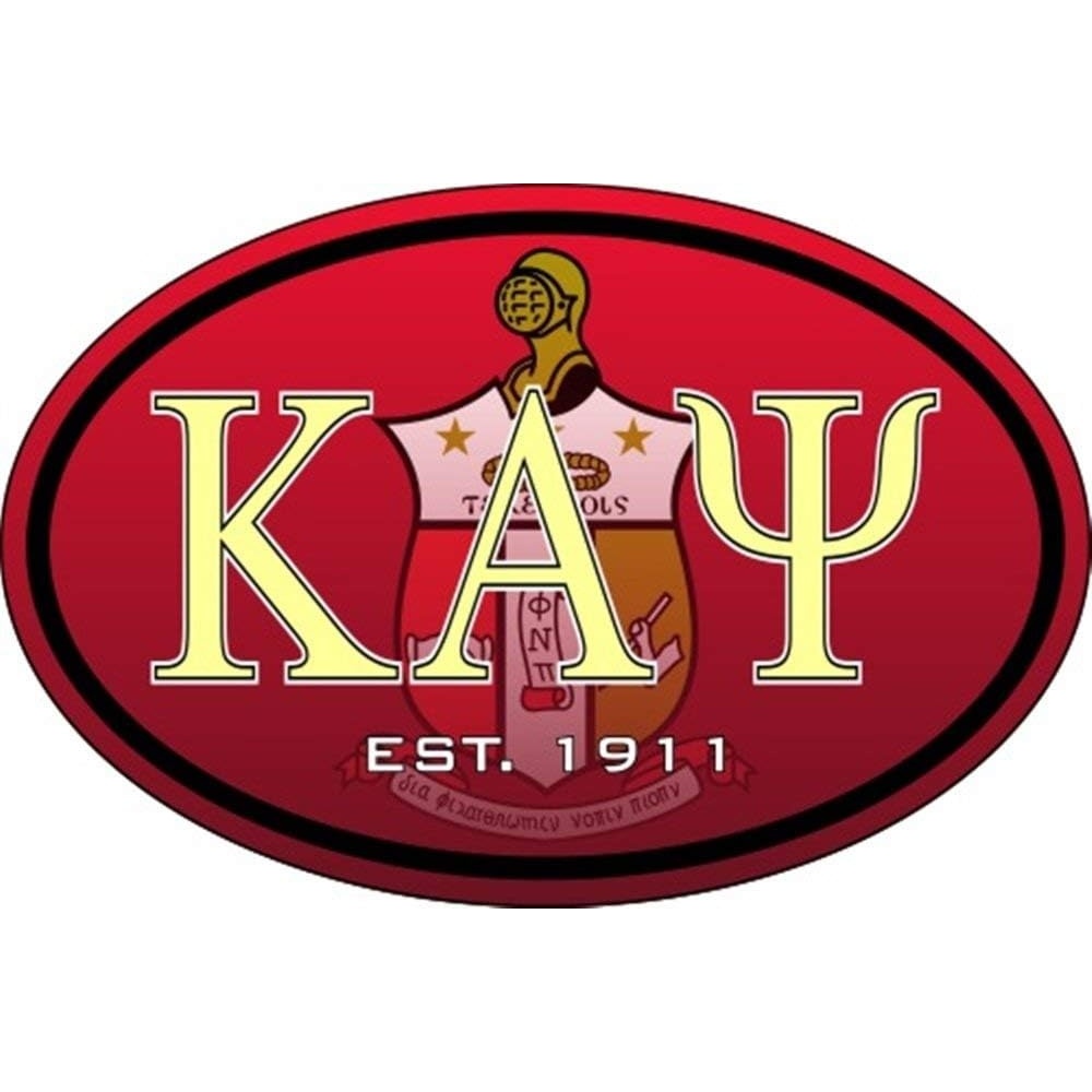 image:imageKappa Alpha Psi Color Oval Decal
