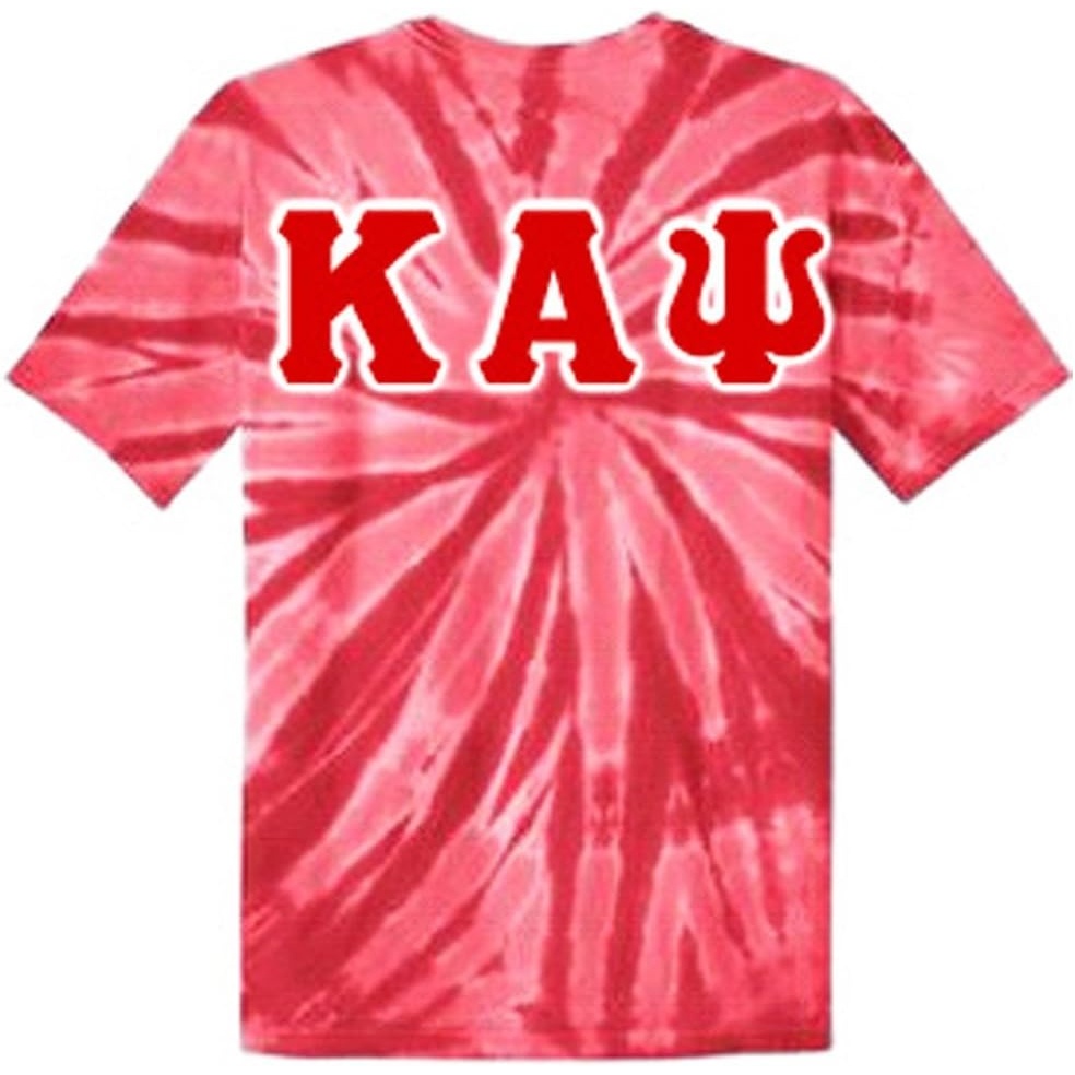 image:imageKappa Alpha Psi Essential TieDye Lettered Tee1 Pink