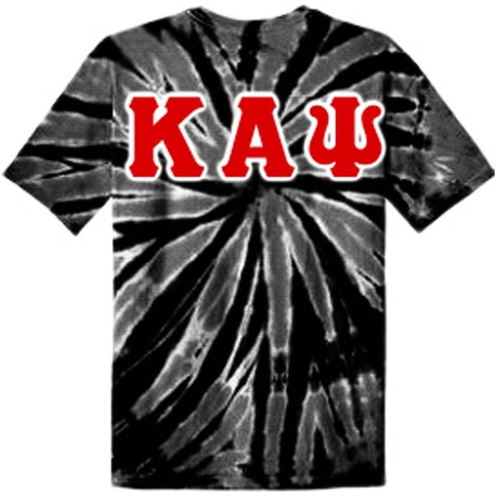 image:imageKappa Alpha Psi Essential TieDye Lettered TeeBlack