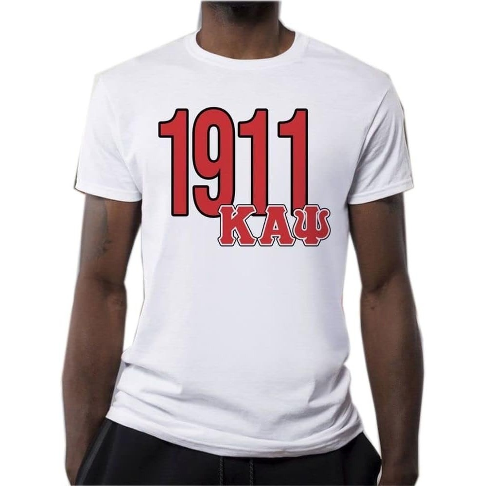 image:imageKappa Alpha Psi Greek Established Year TeeWhite