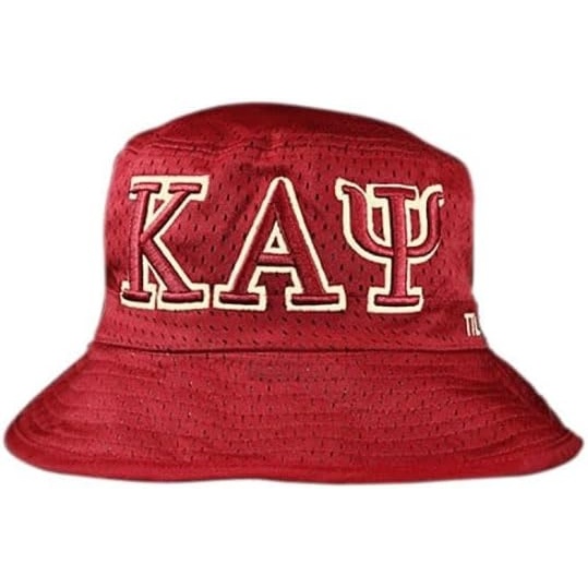 image:imageKappa Alpha Psi Raised Letter Embroidered Bucket Hat