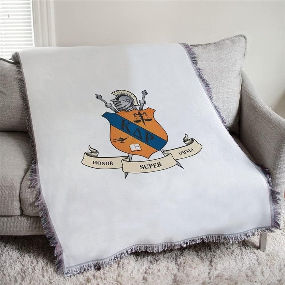 image:imageKappa Delta Rho Full Color Crest Afghan Blanket Throw