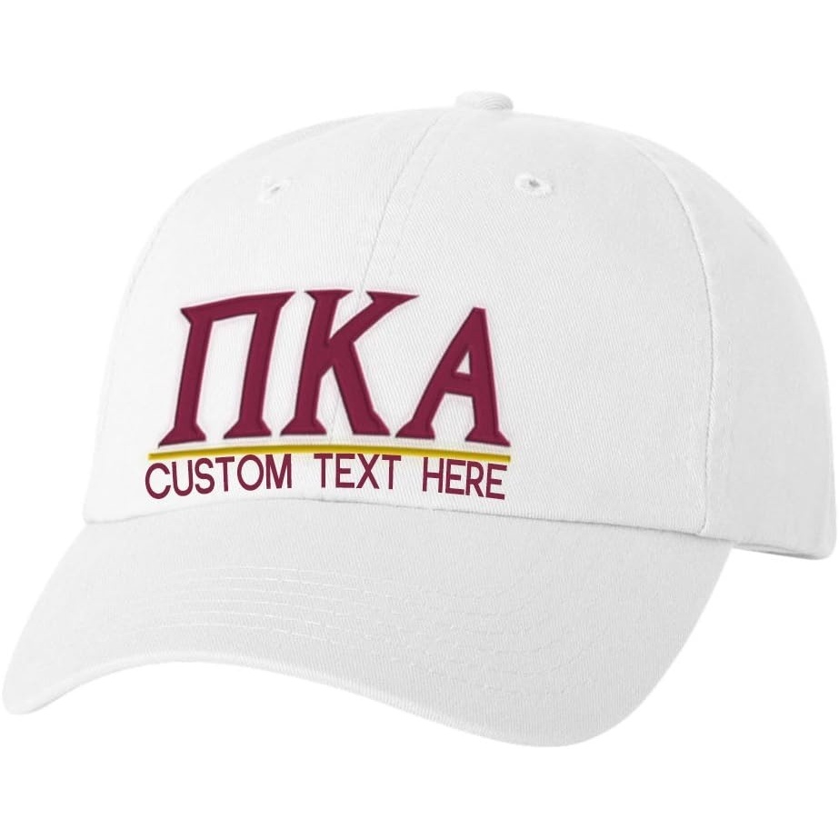 image:imagePersonalized PI Kappa Alpha Pike Greek Line HatWhite