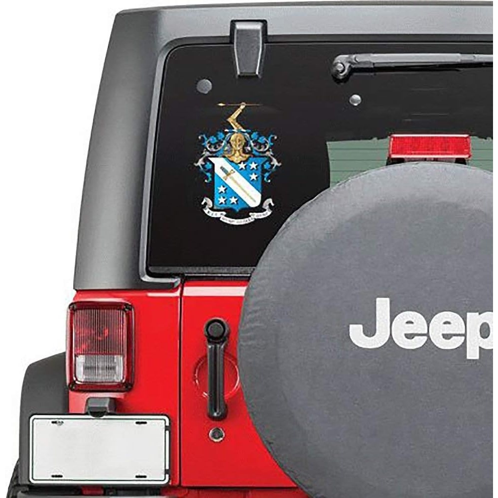 image:imagePhi Delta Theta Large Greek Color Crest Decal Up to 12 Inch Tall
