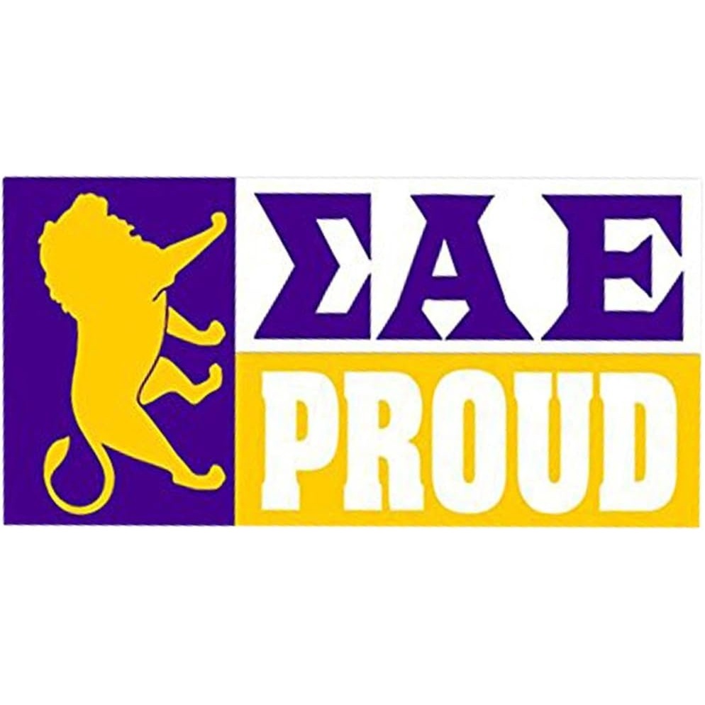 image:imageSigma Alpha Epsilon SAE Proud Bumper Sticker