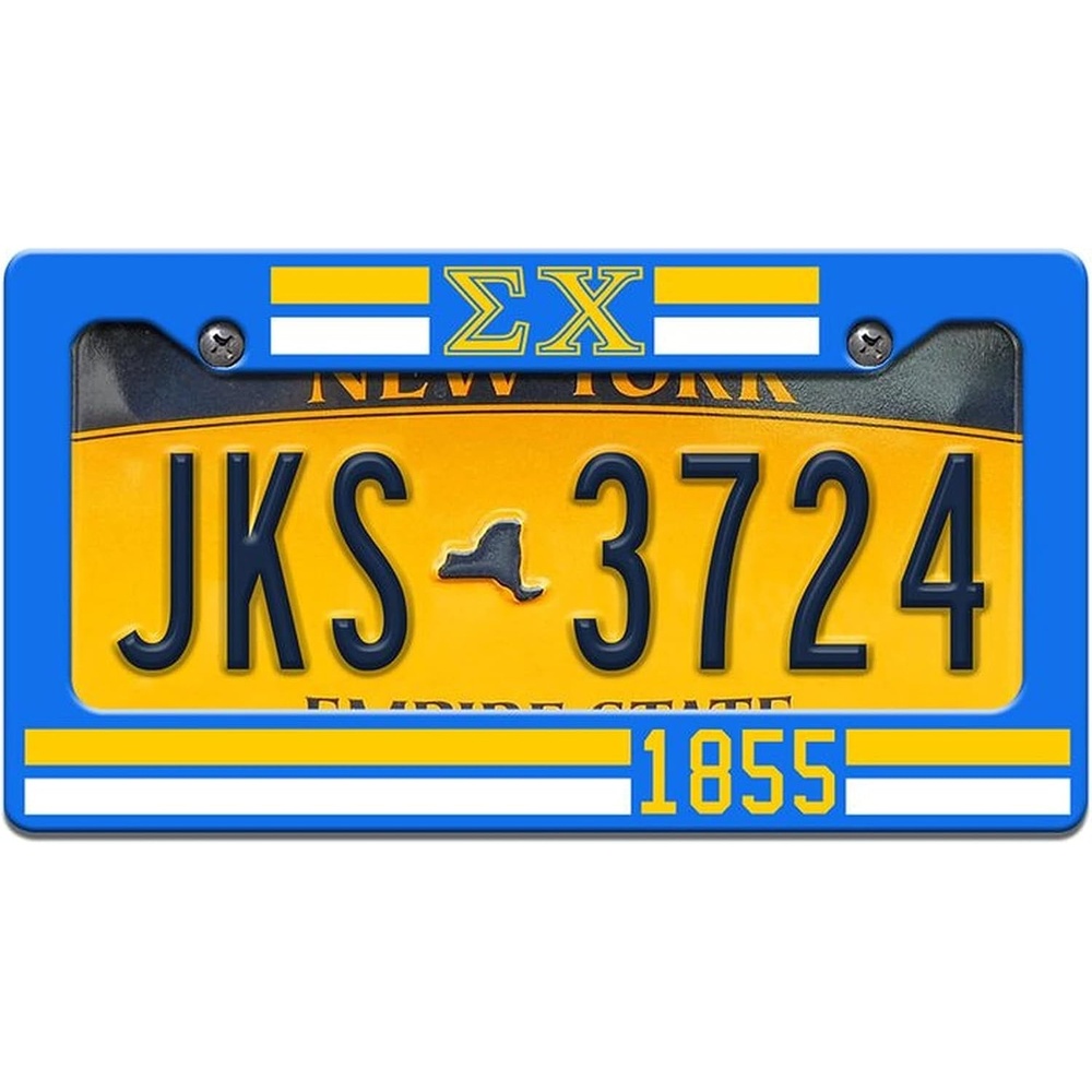 image:imageSigma Chi Year License Plate Frame