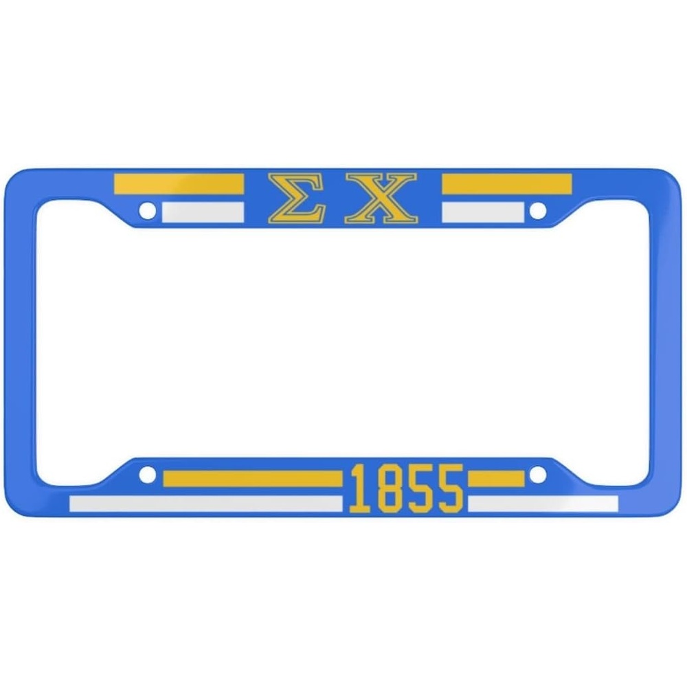 image:imageSigma Chi Year License Plate Frames