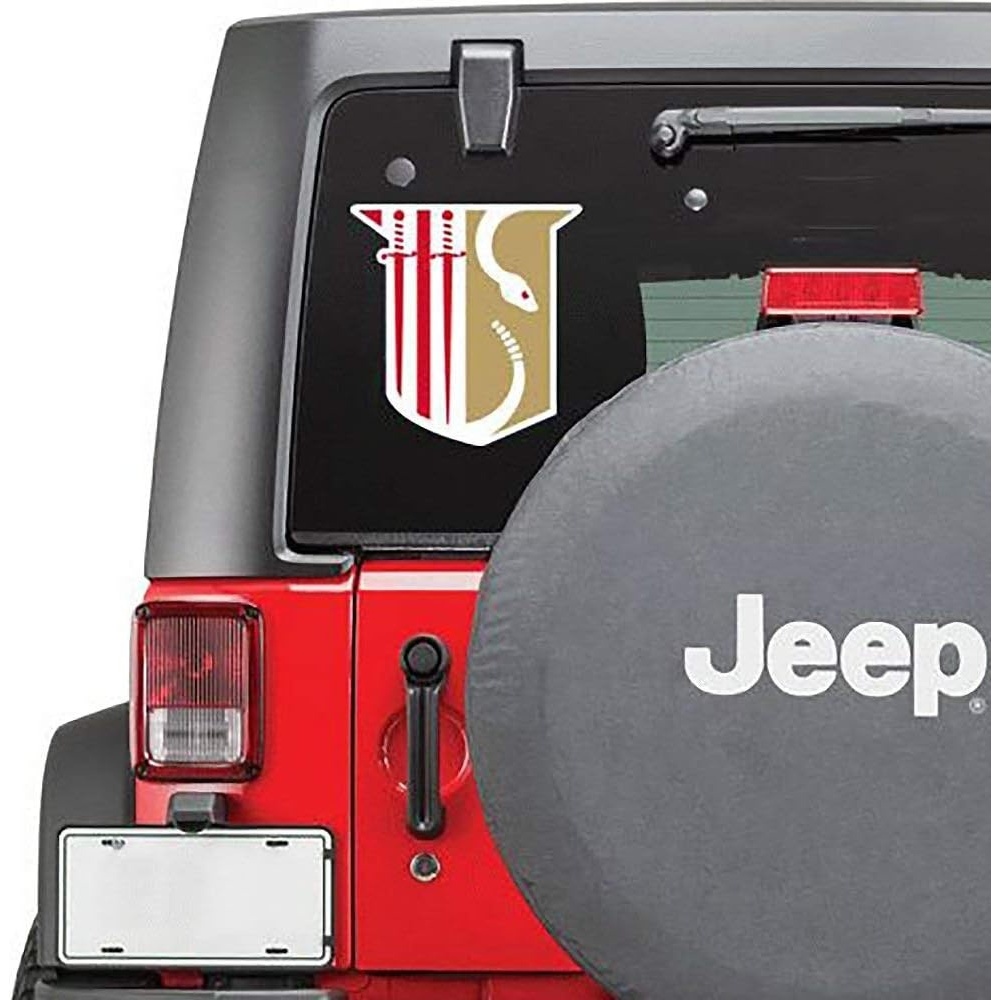 image:imageTheta Chi Large Greek Color Crest Decal  Up to 12 Inch Tall