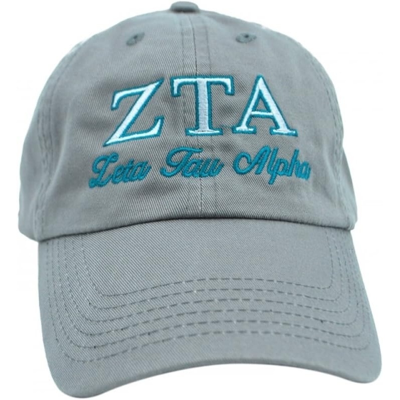 image:imageZeta Tau Alpha Script CapGrey