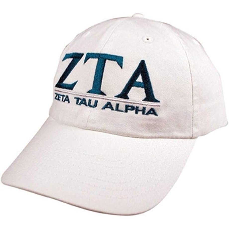 image:imageZeta Tau Alpha ZTA World Famous Line HatWhite