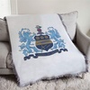 Alpha Xi Delta Full Color Crest Afghan Blanket Throw
