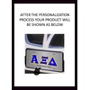 Alpha Xi Delta Lettered License Cover