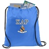 Greekgear Kappa Delta Rho Crest Shield Cinch Sack