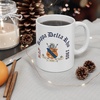 Greekgear Kappa Delta Rho Crest & Year Ceramic Coffee Cup, 11oz