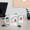 Greekgear Kappa Delta Rho Crest & Year Ceramic Coffee Cup, 11oz