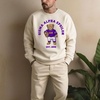 Greekgear Sigma Alpha Epsilon Teddy Bear Crewneck Sweatshirt(Sand)