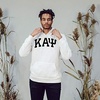 Kappa Alpha Psi Nickname Arch Hooded Sweatshirt(White)