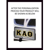 Kappa Alpha Theta Lettered License Cover