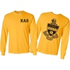 Kappa Alpha Theta World Famous Crest Long Sleeve T-Shirt(Yellow)