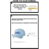 Personalized Alpha Phi Omega Greek Line Hat(Light Blue)