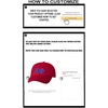 Personalized Chi Phi Greek Line Hat(Red)