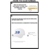 Personalized Chi Phi Greek Line Hat(White)
