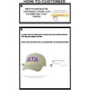 Personalized Delta Tau Delta DTD Greek Line Hat(Tan)