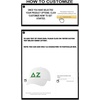 Personalized Delta Zeta Greek Line Hat(White)