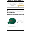 Personalized Kappa Sigma Greek Line Hat(Green)