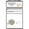 Personalized Sigma PI Greek Line Hat(Tan)