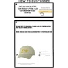 Personalized Zeta Psi Greek Line Hat(Tan)
