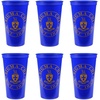 Phi Theta Big Plastic Stadium Cup Set of 4(Royal Blue)