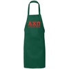 Alpha Chi Omega Large Apron Forest Green