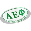 Alpha Epsilon Phi Greek Letter Oval Decal
