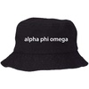 Alpha Phi Omega Bucket Hat Black